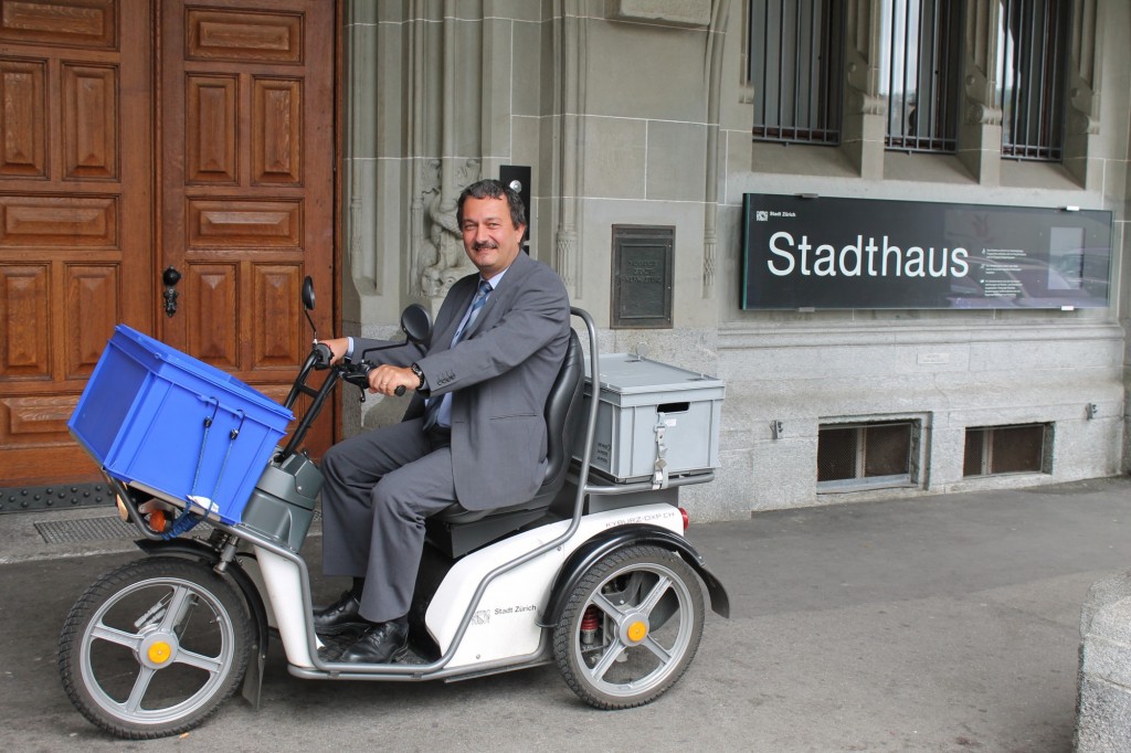 DXS Elektrofahrzeuge im Einsatz bei der Stadt Zürich